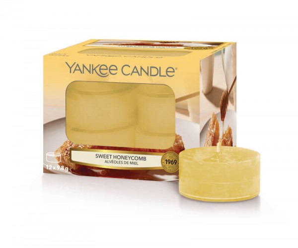 Yankee Candle Teelichter 12 St. Sweet Honeycomb