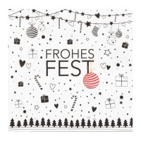 Räder Weihnachtsservietten "Frohes Fest"