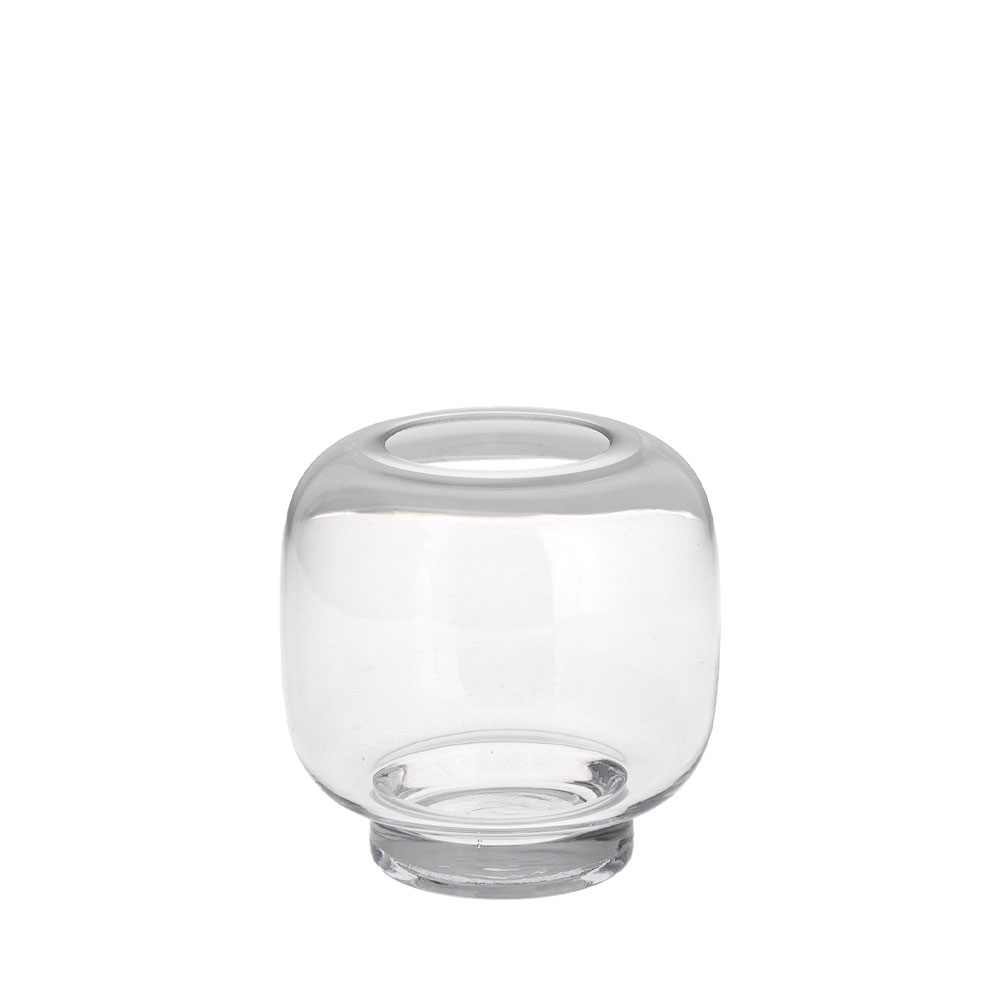 Storefactory Kerzenhalter/Vase aus Glas Hultsjö, small, clear | Das Wohngut