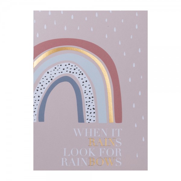 Räder Regenbogenkarte "When it rains..."