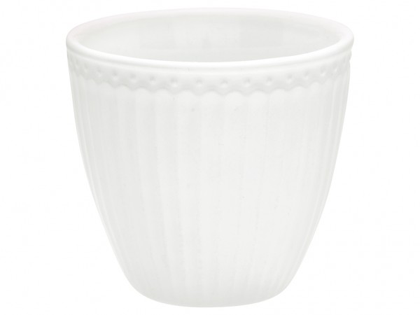 Latte cup Alice white