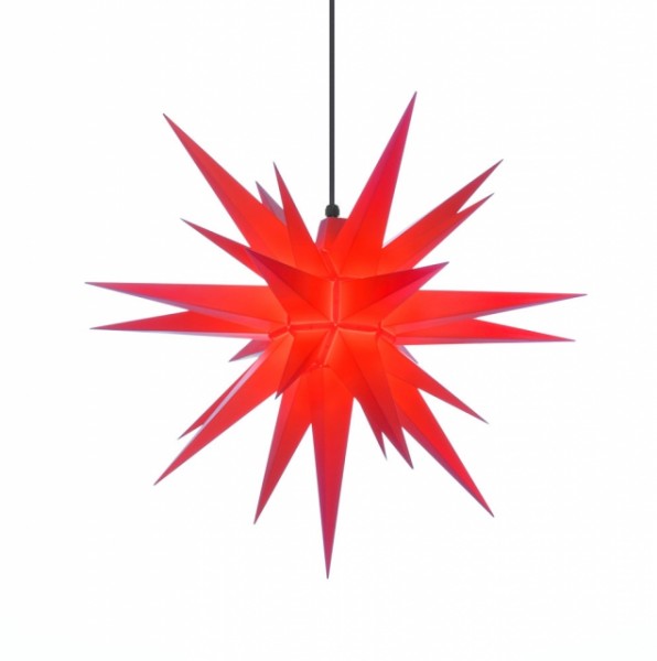 Herrnhuter Stern A7 rot, 68 cm, für den Innen- und Außenbereich
