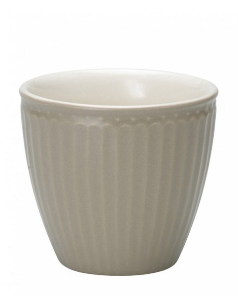 Latte cup Alice warm grey