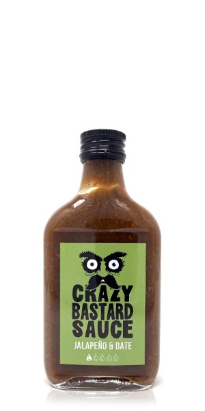 Crazy Bastard Sauce Jalapeno & Dattel 200 ml
