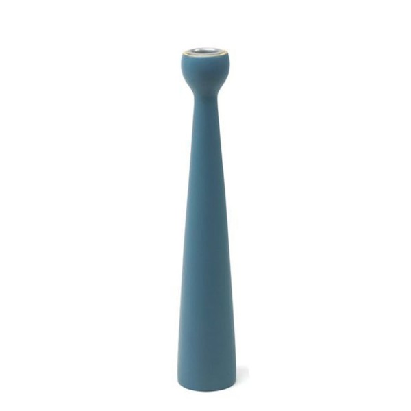 Kinta Kerzenhalter, 30 cm, blau/grau