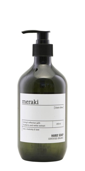 Meraki Handseife, Linen dew, 490 ml