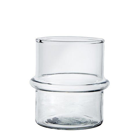ELLEN Vase Clear Ø12xH10 cm