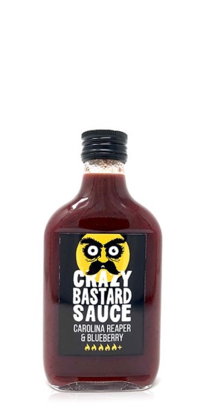 Crazy Bastard Sauce Carolina Reaper & Blueberry 200 ml