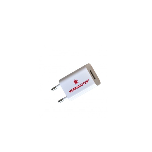 USB-Netzgerät 1000 mA für 1-4 Herrnhuter Sterne A1e/b/i1, weiß