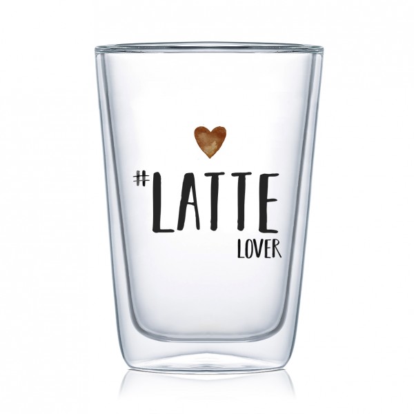 Glas Latte Lover