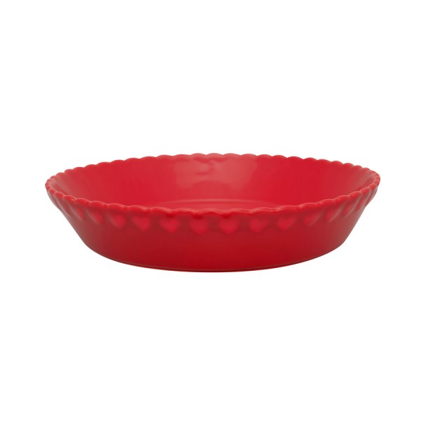 Greengate Pie plate Penny red