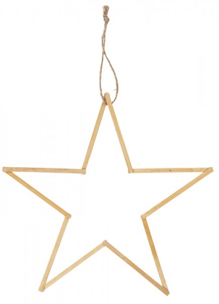 Stern zum Hängen aus Holz von Ib Laursen