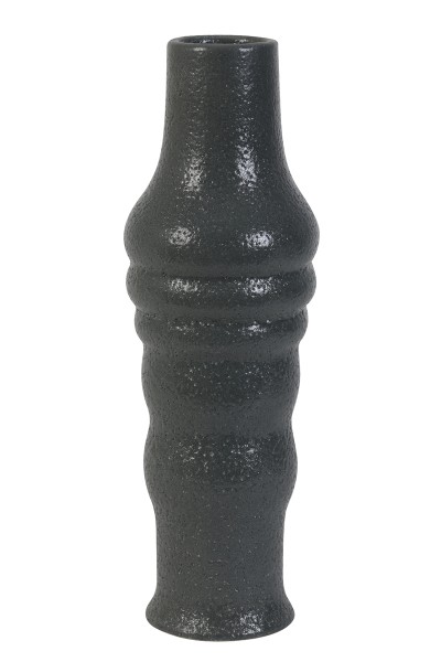 Vase NEROLI Keramik dunkel grau