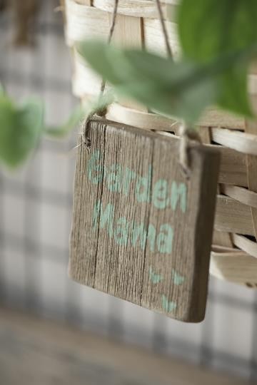Ib Laursen Holzschild Garden Mama