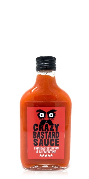 Crazy Bastard Sauce Trinidad Scorpion & Clementine 200 ml