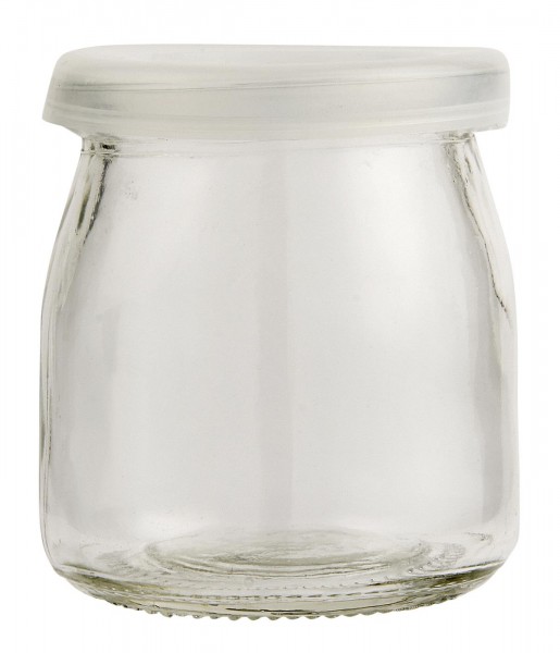 Glas mit klarem Plastikdeckel 150ml von IB Laursen